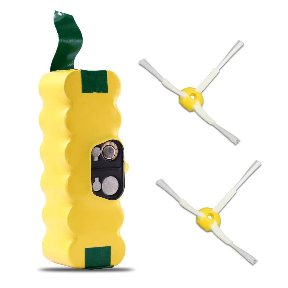 Upgraded to 4500mAh Ni-Mh Replacement Battery Compatible with iRobot Roomba 14.4V BatteryR3 500 600 700 800 900 Series 500 510 530 531 532 535 536 540 550 552 560 570 580 595 600 620 660 700 760 770