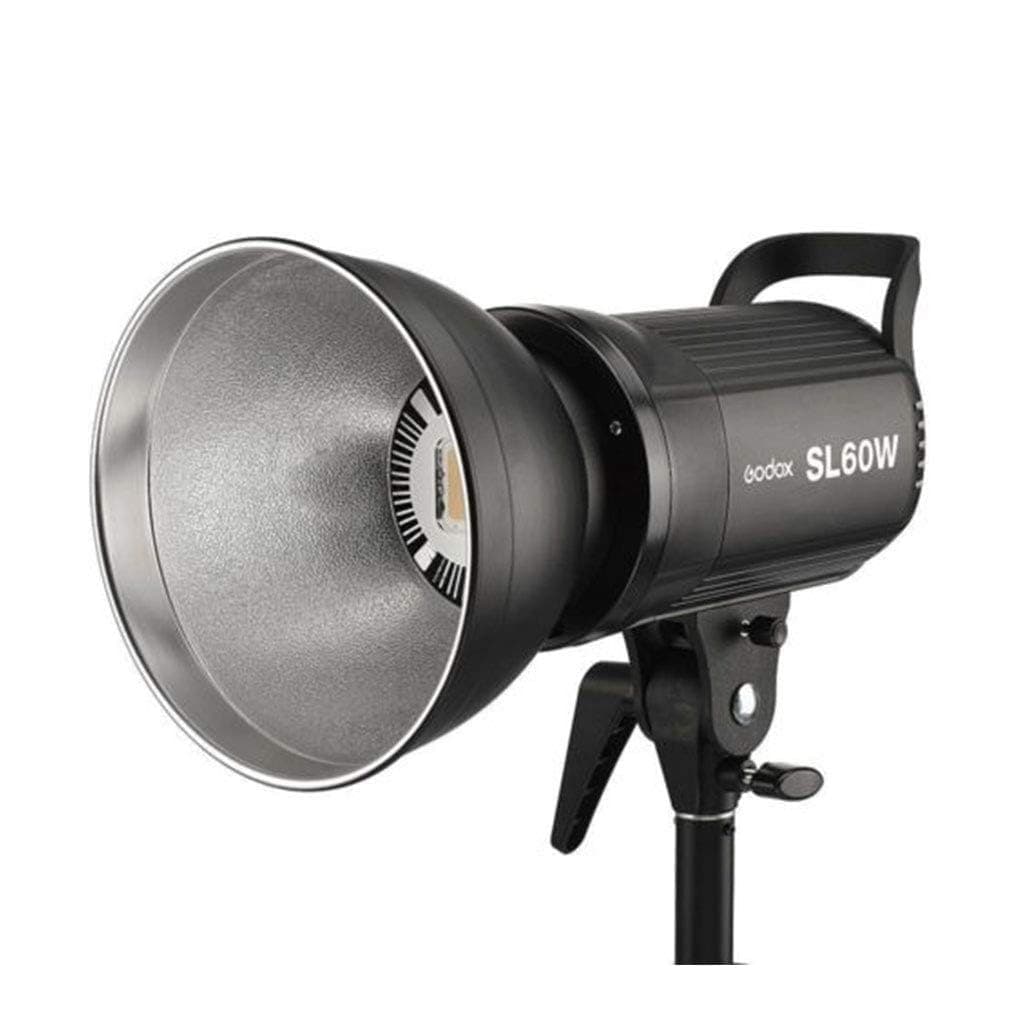 SL60 60W 5600K Studio White Version LCD Panel LED Video Light with Bowens Mount Outdoor Shooting Light (Remote not Included) Black