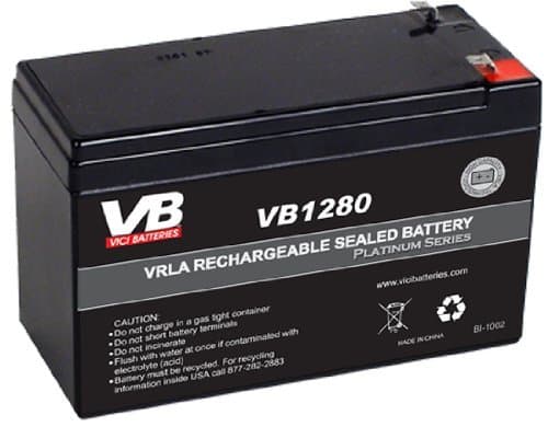 Battery for DURA12-7F and DURA12-8F by Vici battery