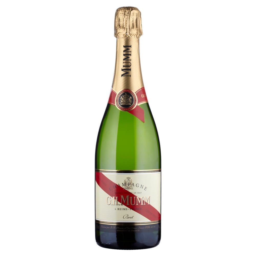 G.H. Mumm Cordon Rouge Brut NV Champagne (Case of 6 x 75cl Bottles)