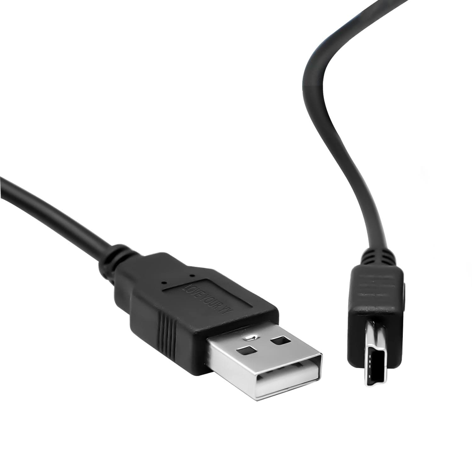 Leapfrog Replacement Charger - 5 FT Black Power Supply Cable Cord for LeapPad 3, Platinum, Ultra, LeapReader, Kids Tablet