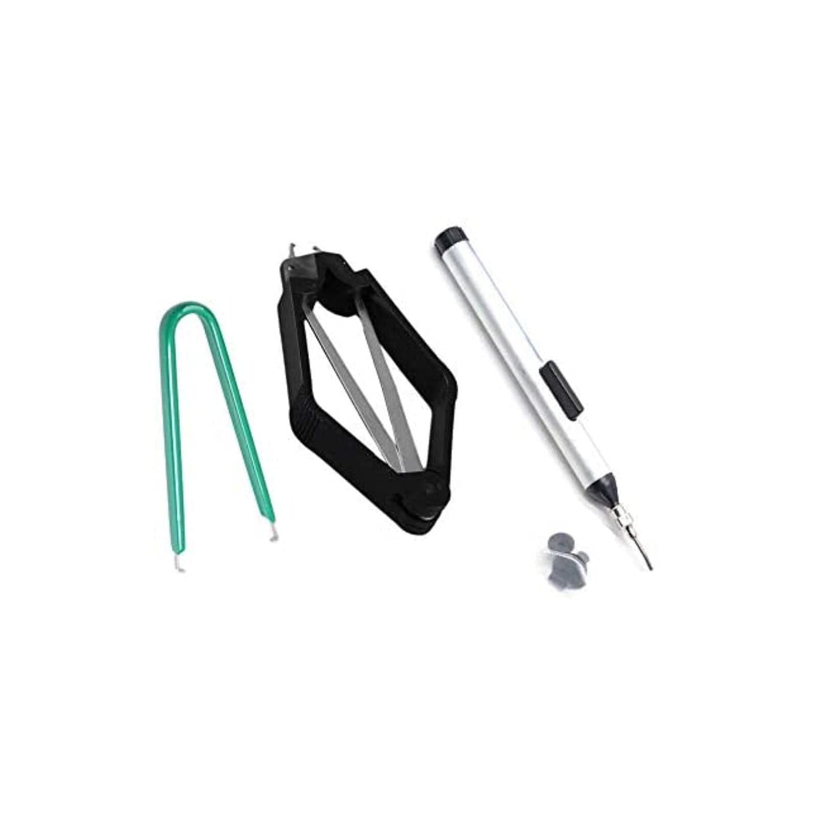 Liyafy Component Puller Vacuum Sucking Pen, U Shape IC Chip Extractor Puller And Square Shape IC Chip Extractor Puller