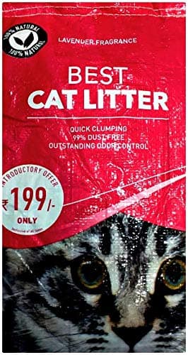UTEKAR FISHERIES Let's Bite Best Cat Litter 5 Kg (Pack of 2)