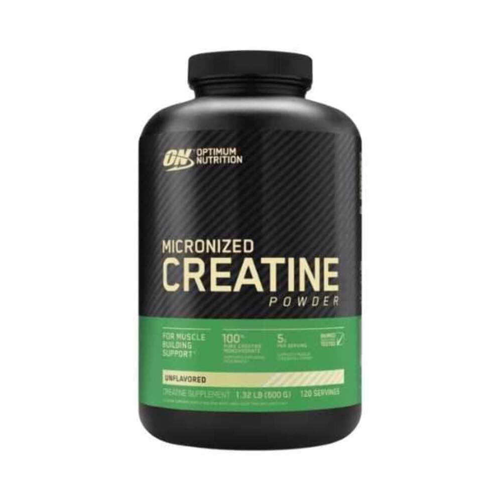 (ON) Micronized Creatine Monohydrate Powder for Muscle Building Support - Unflavored, 600 Grams, 120 Servings