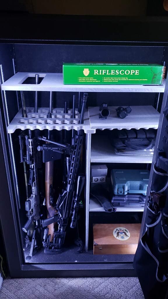 Keh Gun Safe Pantry Under Cabinet Light (tm) American Owned Motion Sensor Activated Battery Powered Led Lighting(12ft)