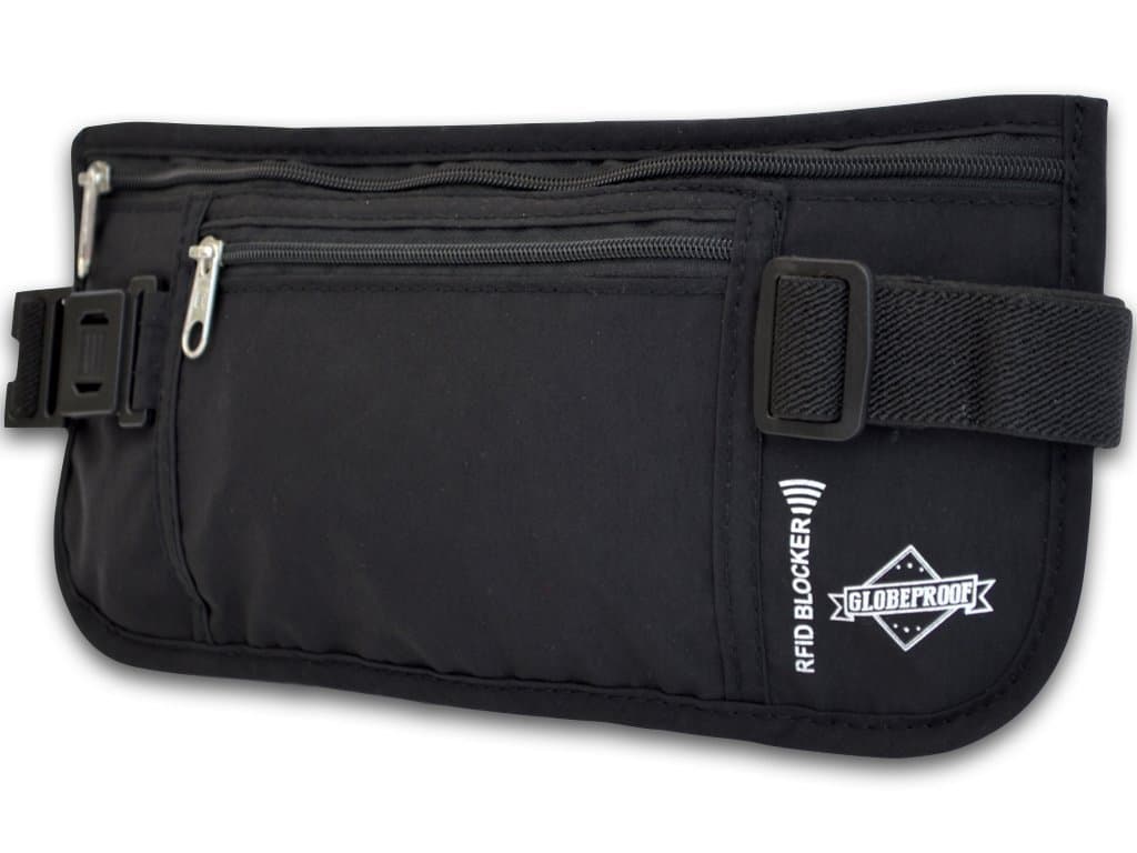 GLOBEPROOF® Money Belts and Bumbags for Travelling, Different Colours