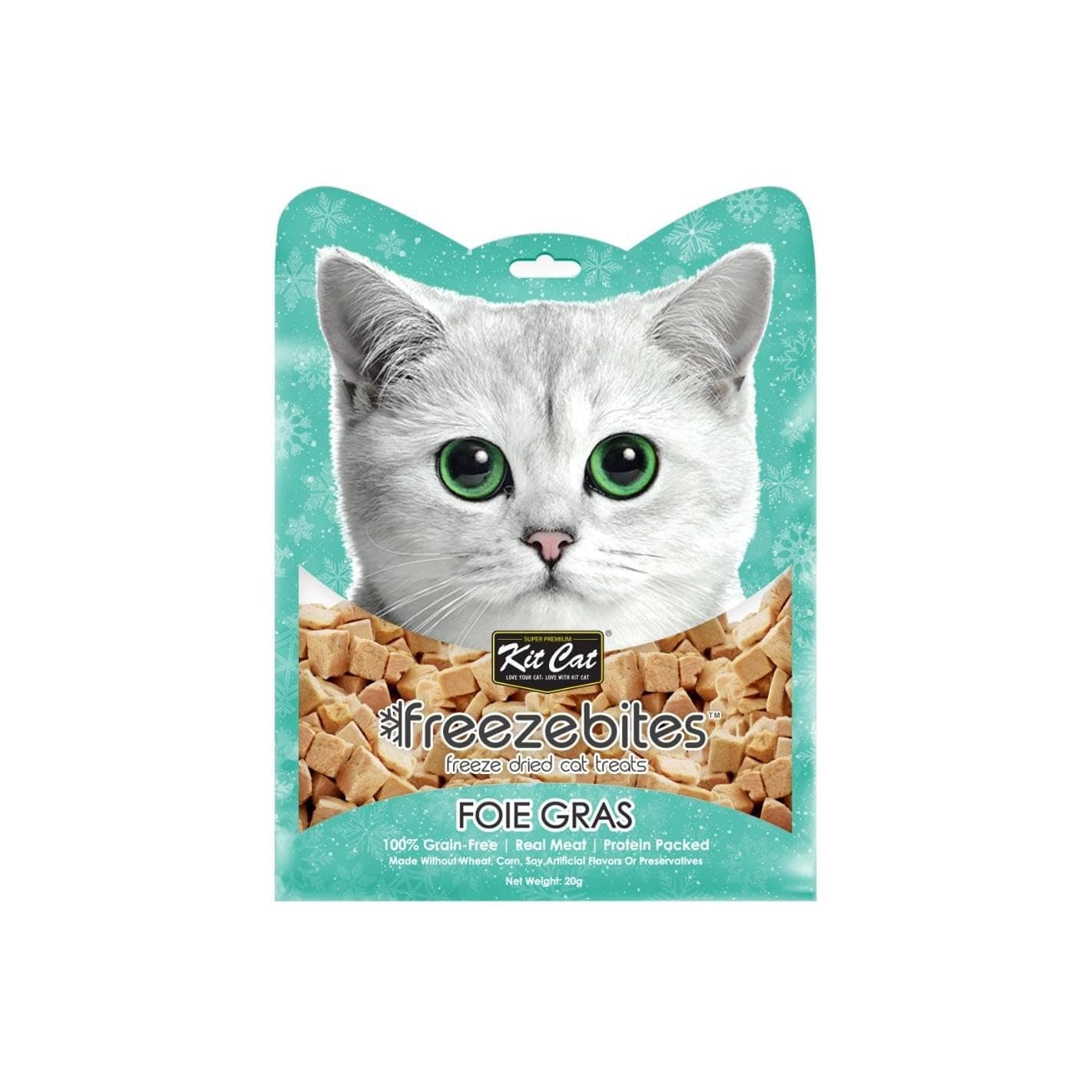 Kit Cat Freeze Bites Foie Gras Duck Liver Dried Treats 20g