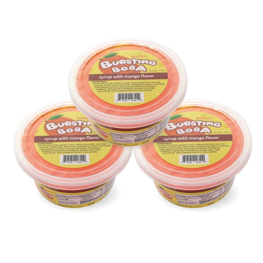Bursting Popping Boba 3 Flavor Fun Pack, 3.45 pounds