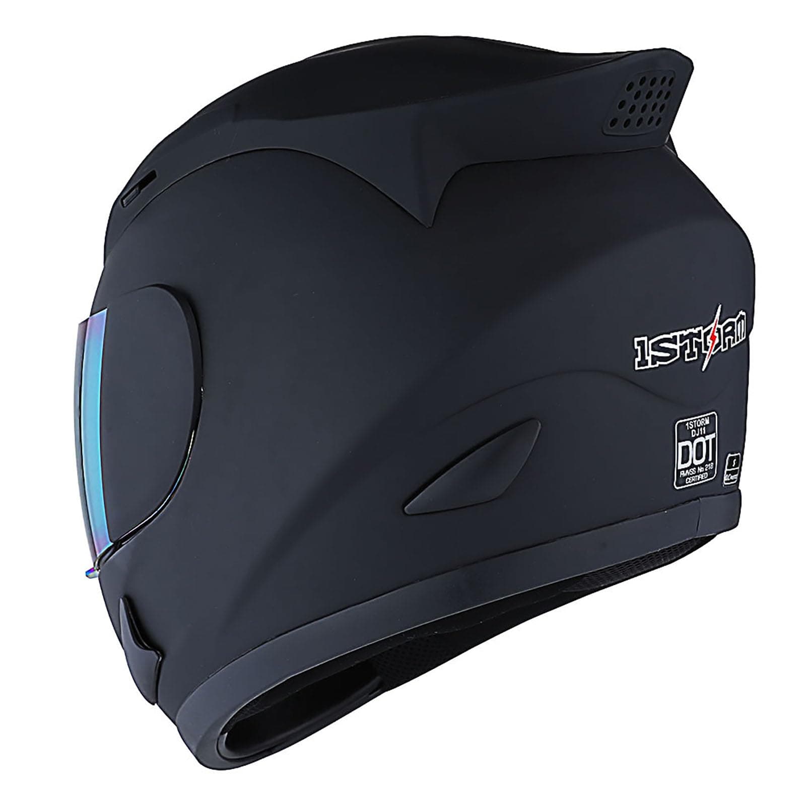 1STORM Motorcycle Bike Full Face Helmet Shield Mechanic