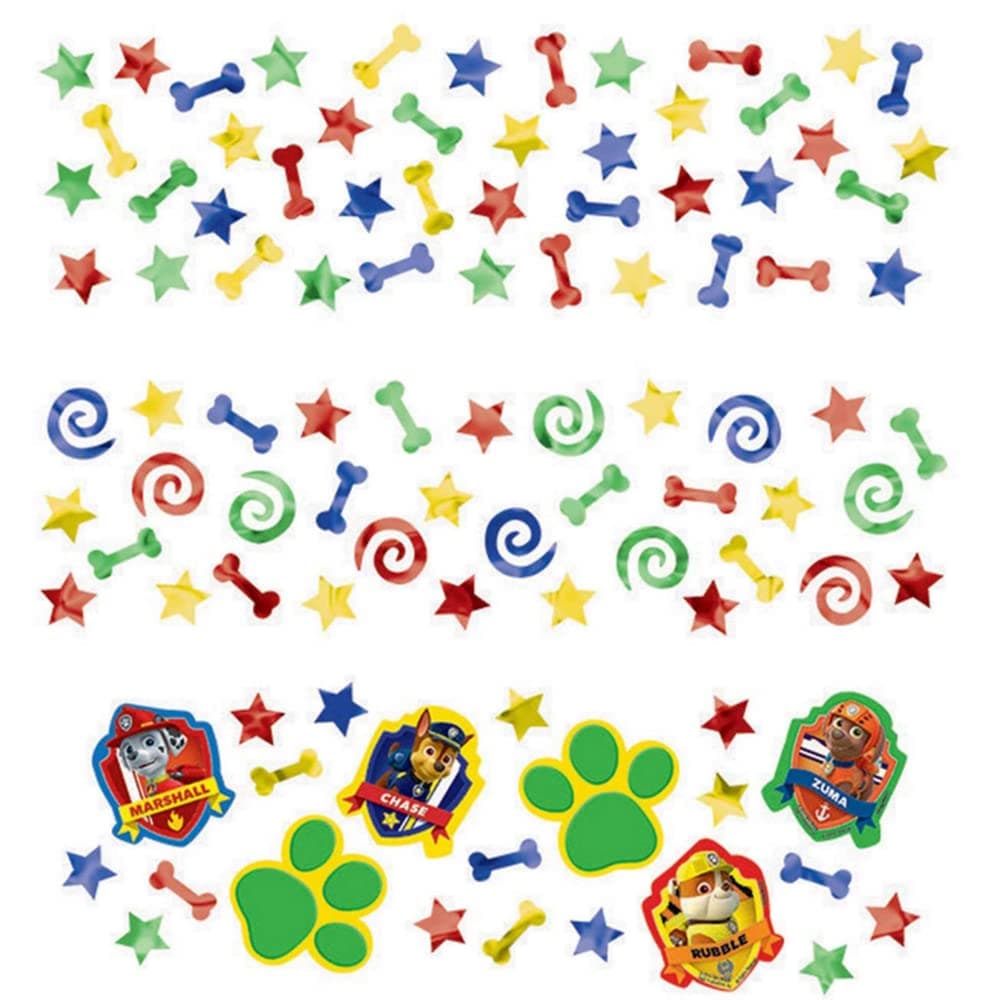 Paw Patrol Party Confetti Triple Pack