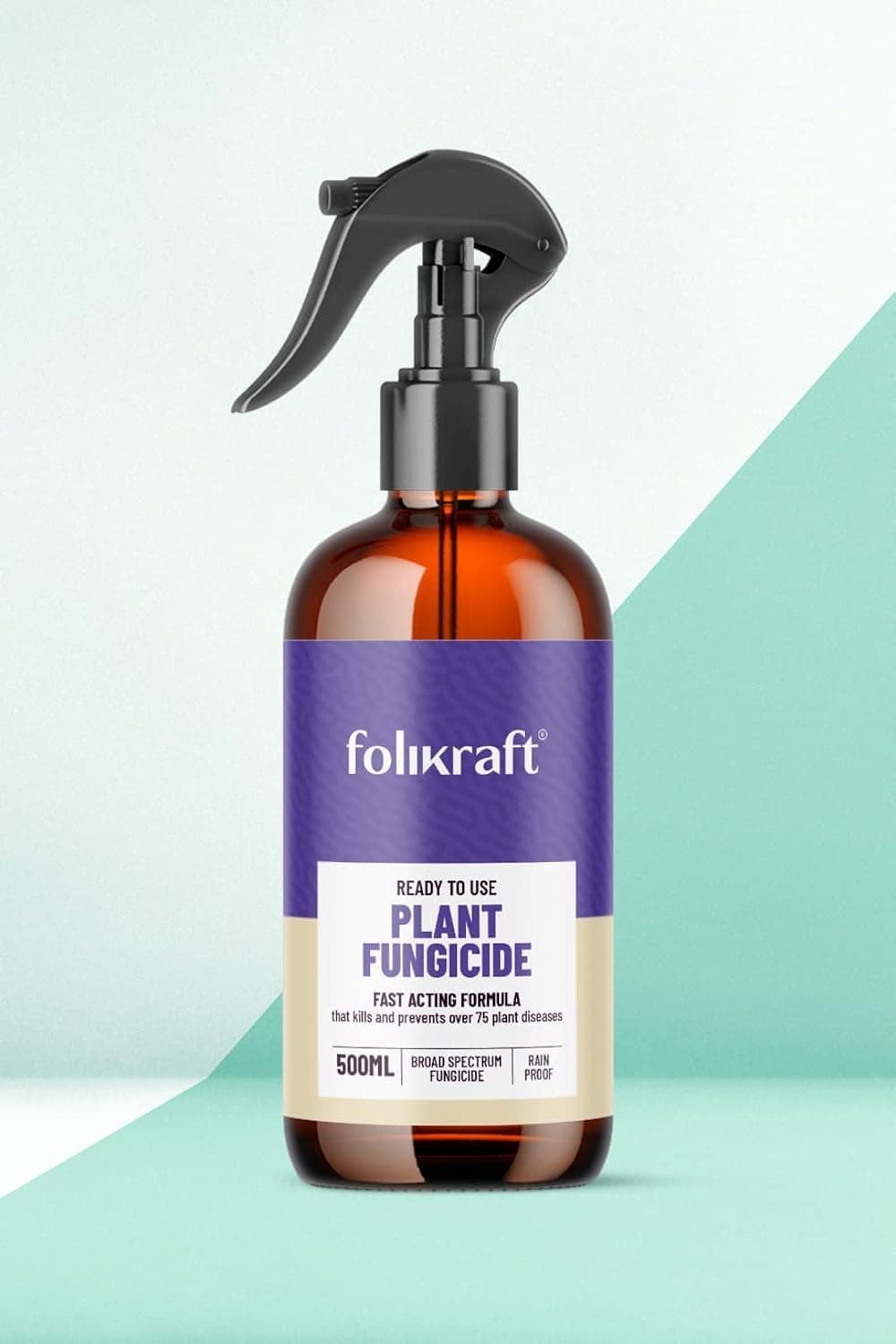 Folikraft Plant Fungicide for All Indoor & Outdoor Plants - (500ml/20cm)