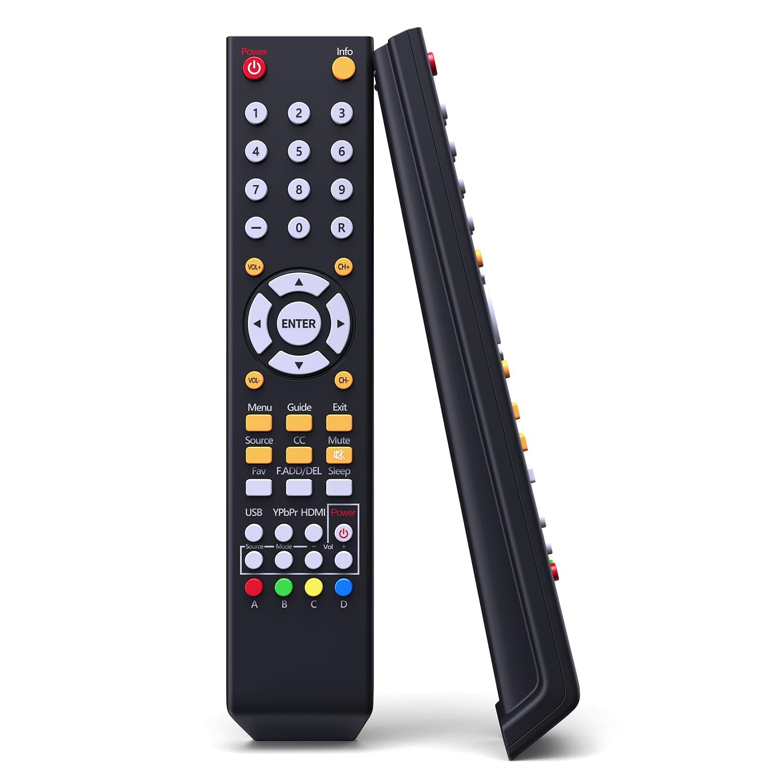 8142026670003C Universal Replacment Remote Control Compatible for All Sceptre TV LED LCD HDTV (8142026670003C)