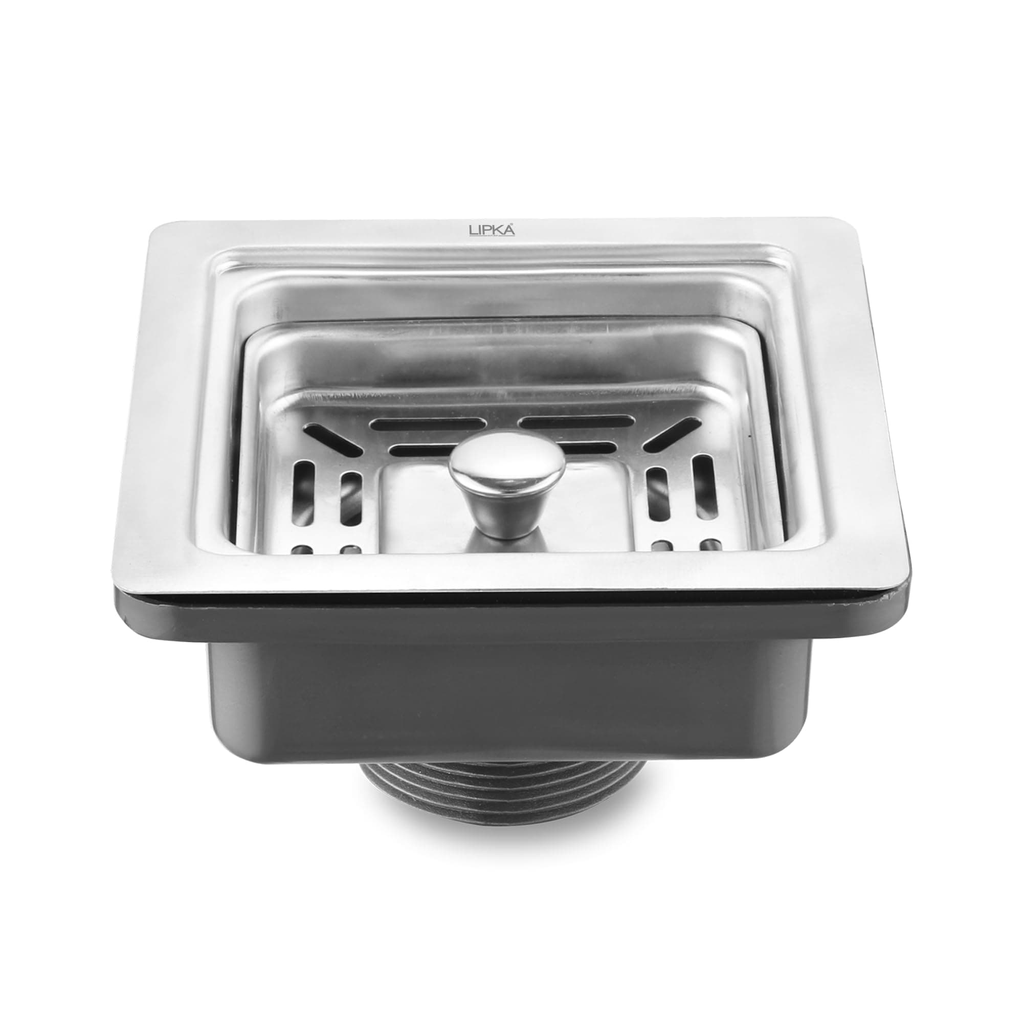 - LIPKA 4.5-Inch Square Sink Coupling โ Premium Stainless Steel & PVC Drain Coupler | Rust-Free, Durable/Corrosion-Resistant Waste Coupling with Chrome Finish for Kitchen Sink, Basin & Utility Area