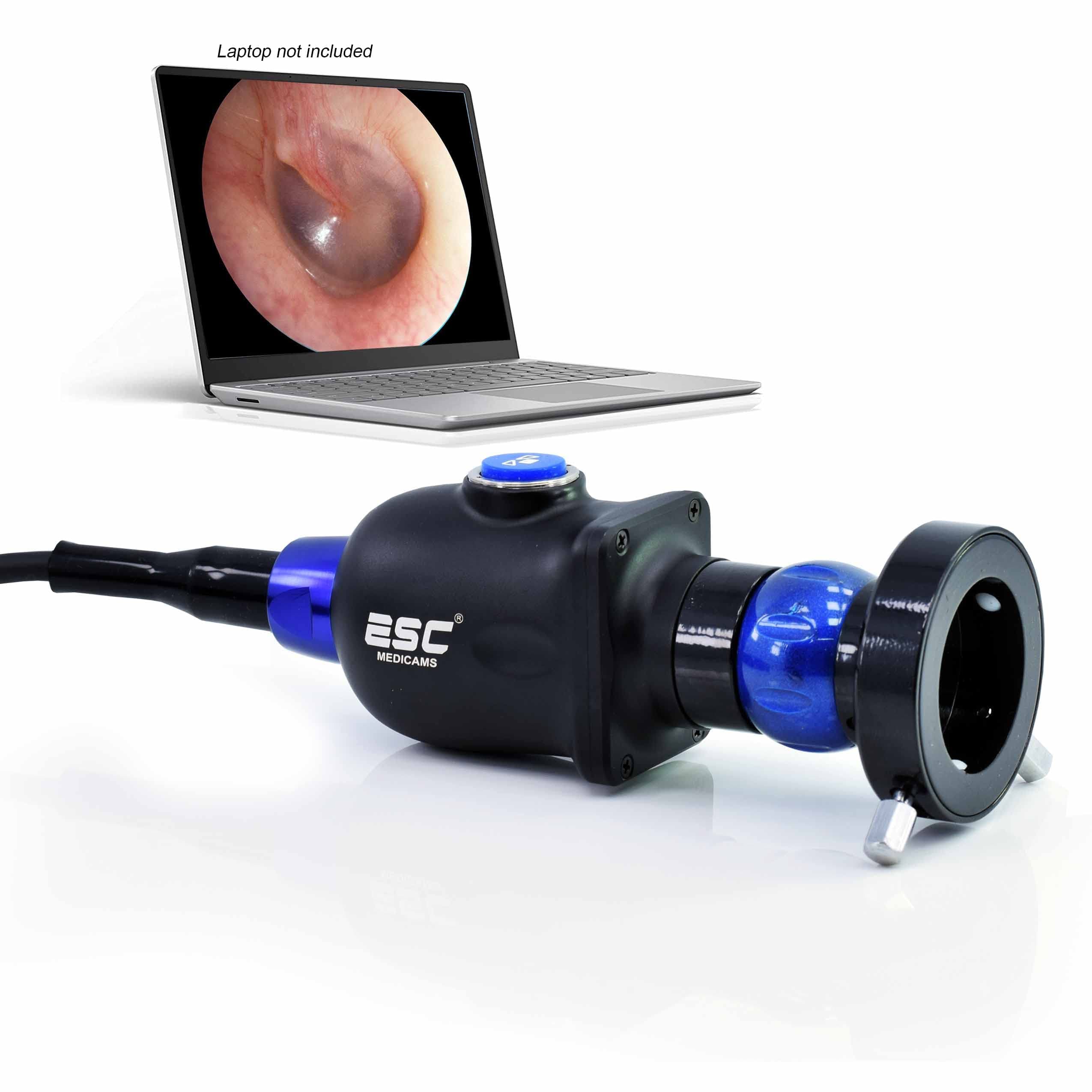ESC Medicams Portable USB Endoscope Camera Hd Rigid Endoscopy Medical Mini Laptop Video Endoscopic Unit w/Coupler Adapter 1.2 Mp for Low Light Source (Model : 2000P)