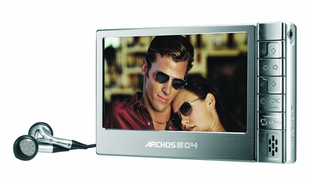 Archos 504 40 GB Portable Media Player - Refurbished (Silver)