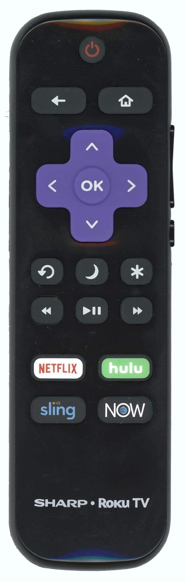 Anderic LC-RCRUDUS-20 Netflix/Hulu/Sling/NOW - Black (Renewed)