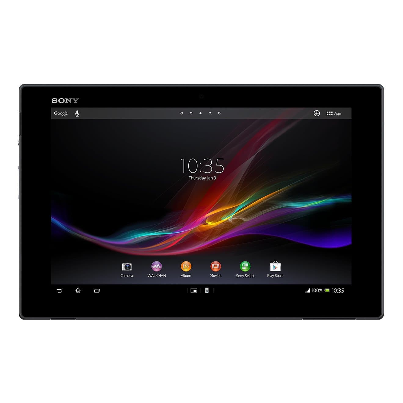 Sony Xperia Z 10.1 inch Tablet - Black (VIA 1.5GHz Processor, 2GB RAM, 32GB HDD, Android 4.1.2)