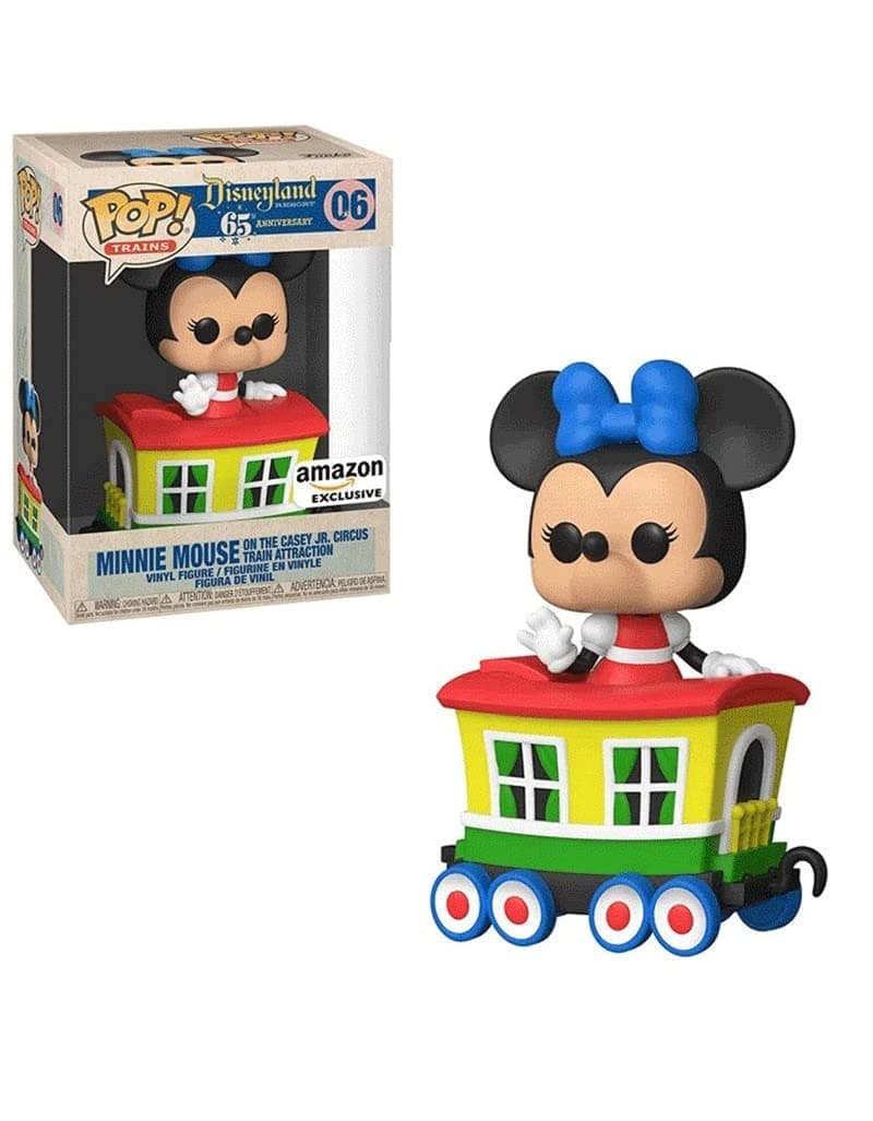 Pop! Disney: Casey Jr. Circus Train Ride - Minnie in Caboose Car Vinyl Figure, Amazon Exclusive, 50949