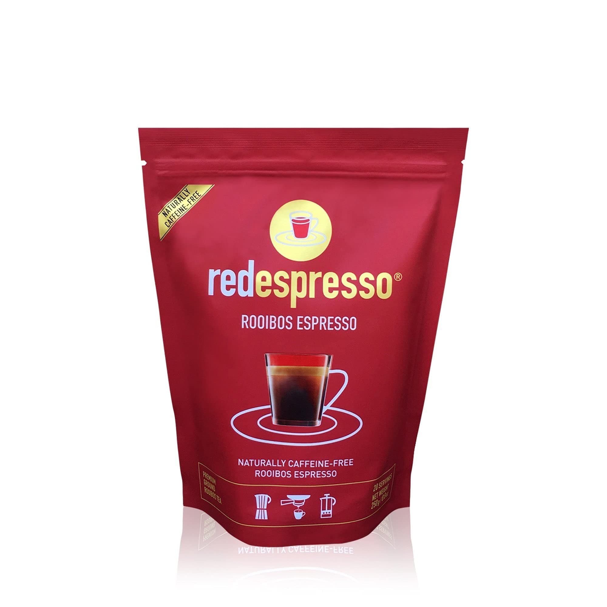 Red Espresso® Rooibos (Redbush) Tea - 250g - Natural - Vegan - Gluten-free - Sugar-free - Kosher