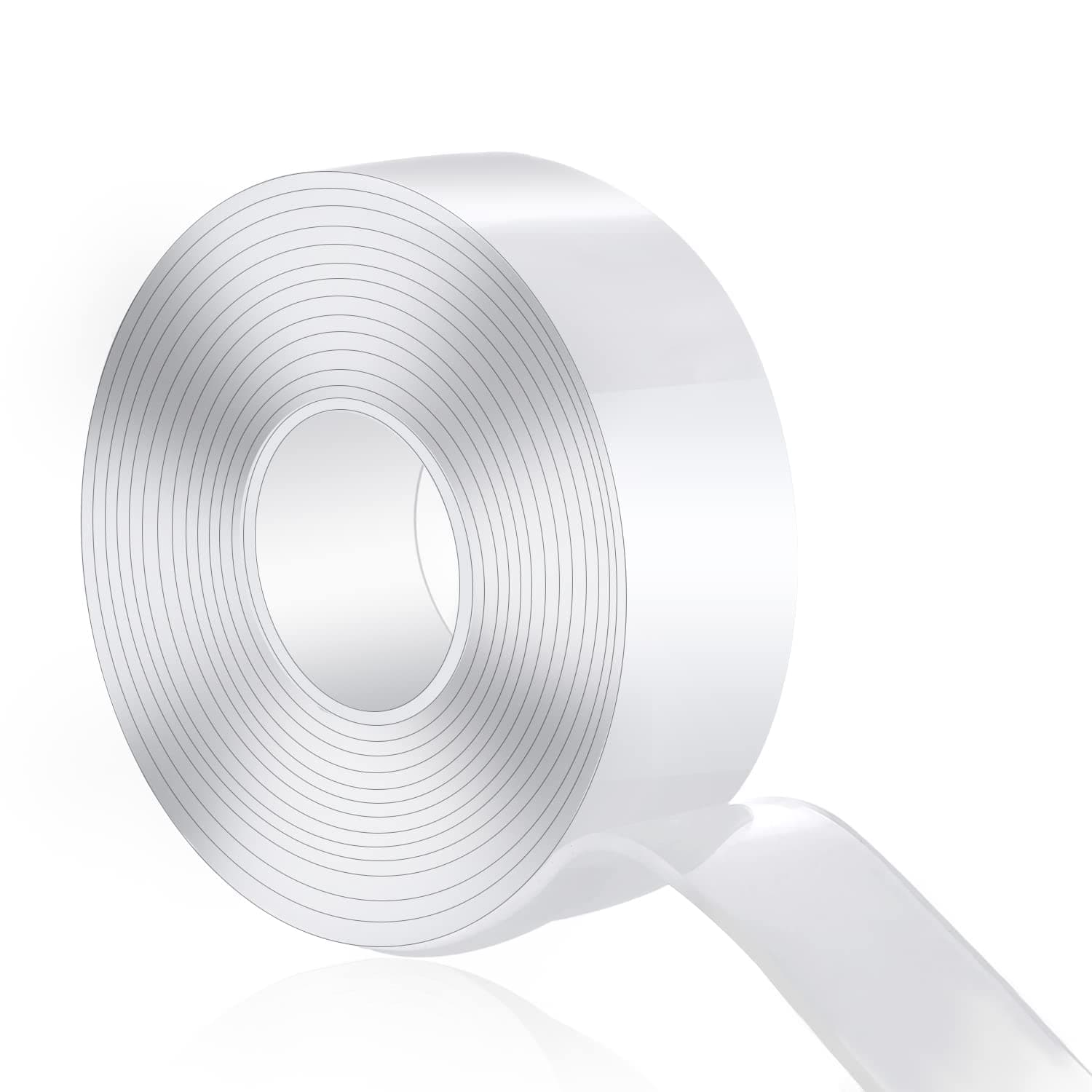 Double Sided Tape Heavy Duty 3metres/9.84ft Nano Adhesive Gel Grip Washable Removable Traceless Strips Grip Carpet Mats Multifunctional Poster Phone Pads for Household & Office