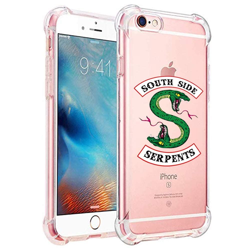 Riverdale Phone Case for iPhone 6s and iPhone 6, Shock-Absorption Bumper Cover, Anti-Scratch Clear Back
