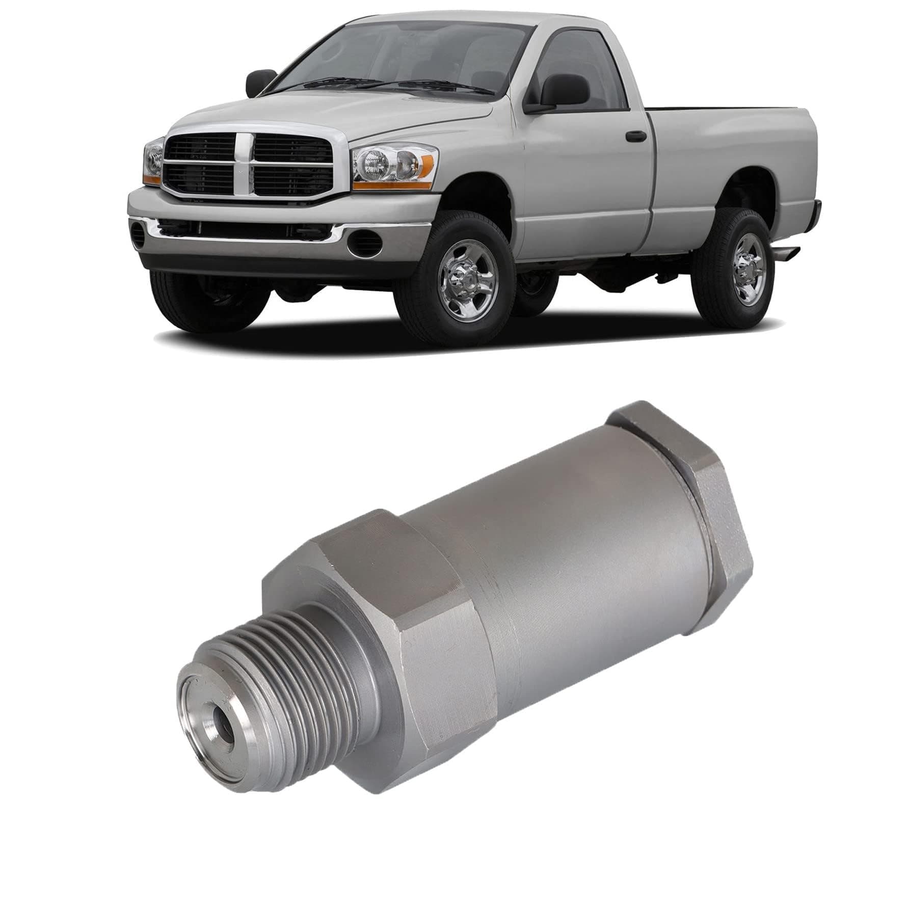 Fuel Pressure Relief Limiter Valve Replacement for R-am 2500 3500 2003-2007 Cummins 5.9 Diesel Engines 3947799 3963808