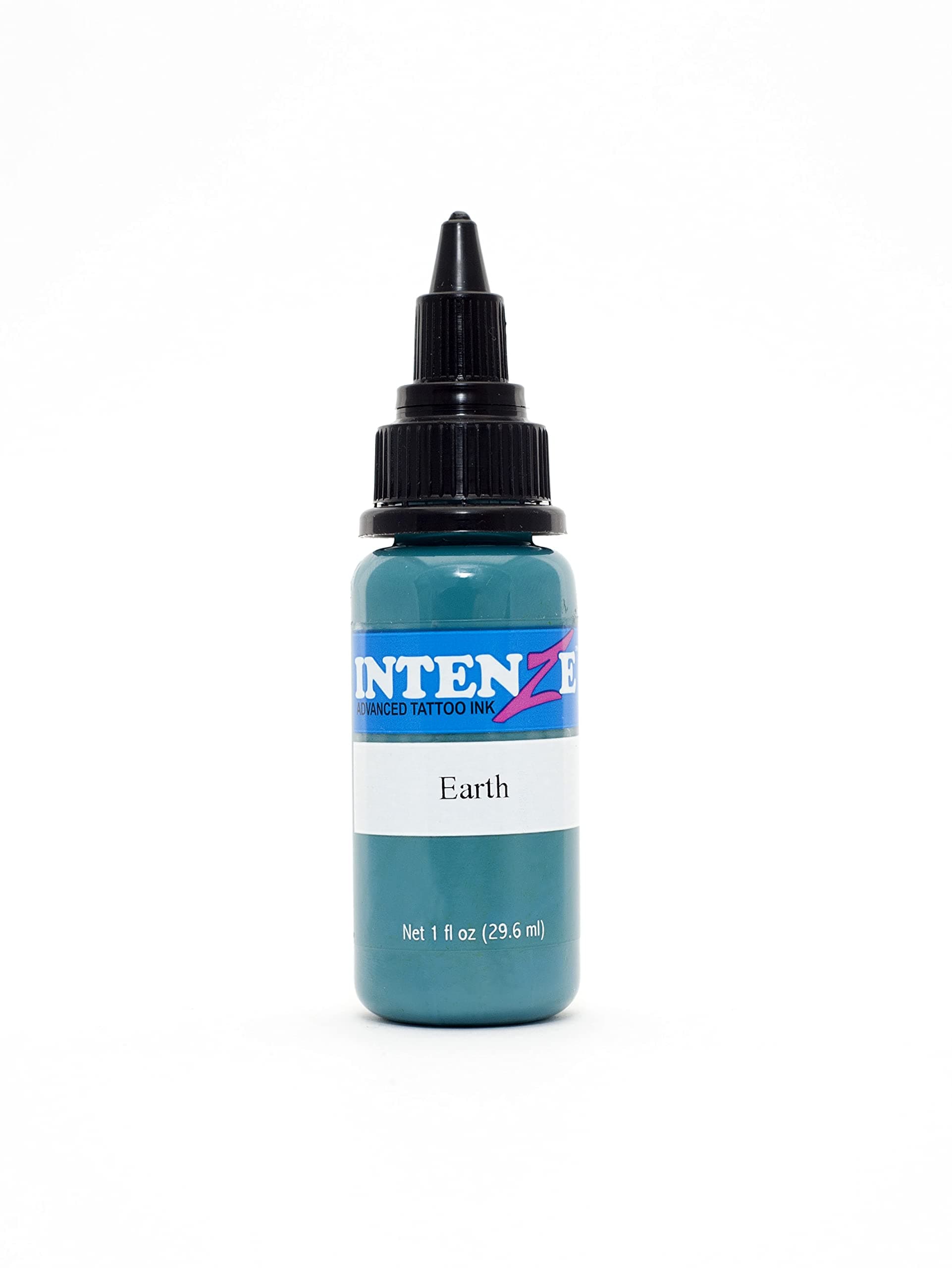 INTENZE Color Blue 30ml- Earth -The Origin.:Colorful&Absolutely Sterile Tattoo ink vegan Tattoo ink for vibrant permanent tattoo, Stick&Poke tattoo ink with perfect consistency