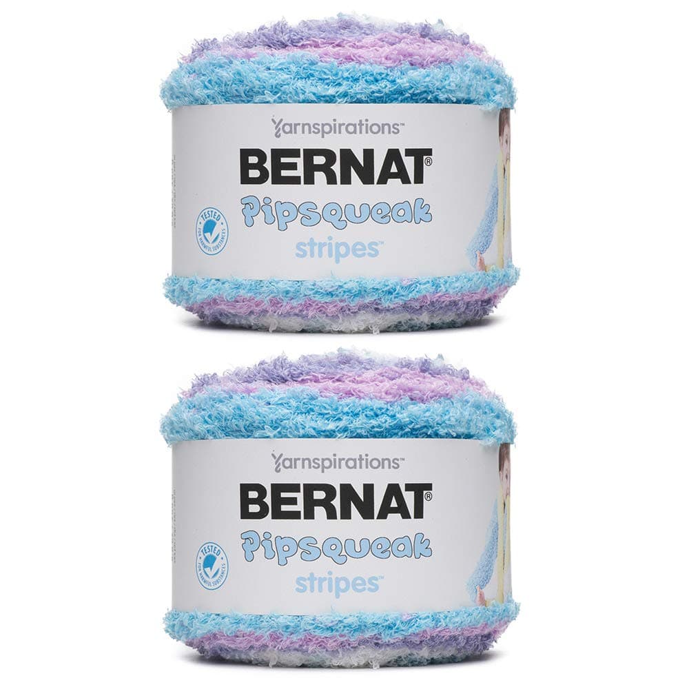 Bernat Pipsqueak Stripes Yarn, Dreamboat 2-Pack