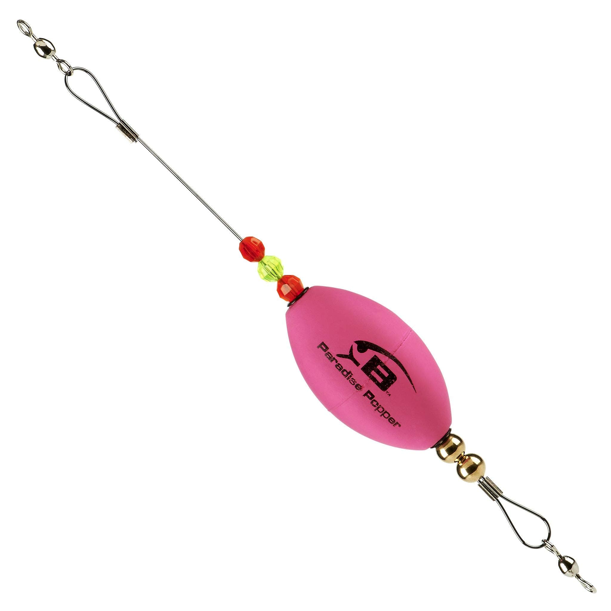 Bomber Lures Paradise Popper X-Treme Popping Cork Float for Carolina Rig, Saltwater Fishing Gear and Accessories, Pink, Oval