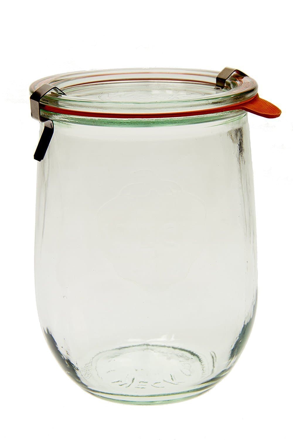 745 Tulip Jar - 1 Liter, Set of 6 Clear