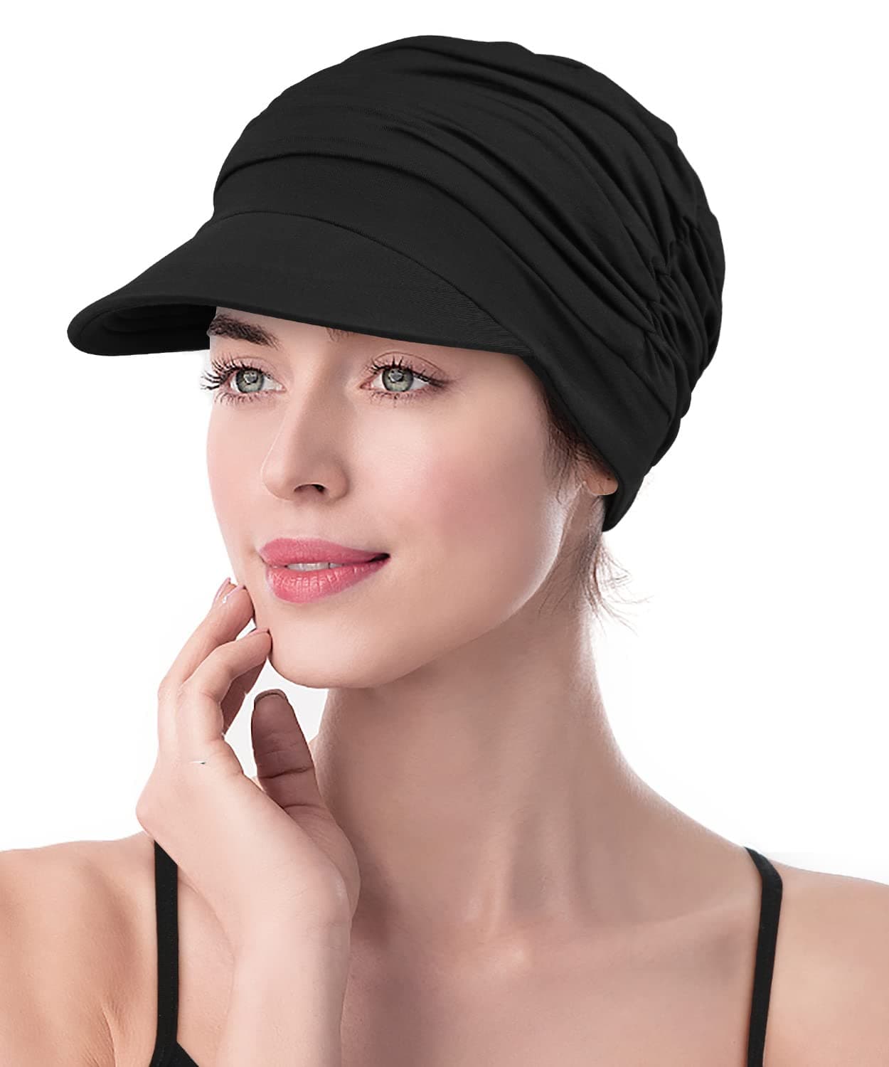 Soft Bamboo Baseball Cap for Chemo Women