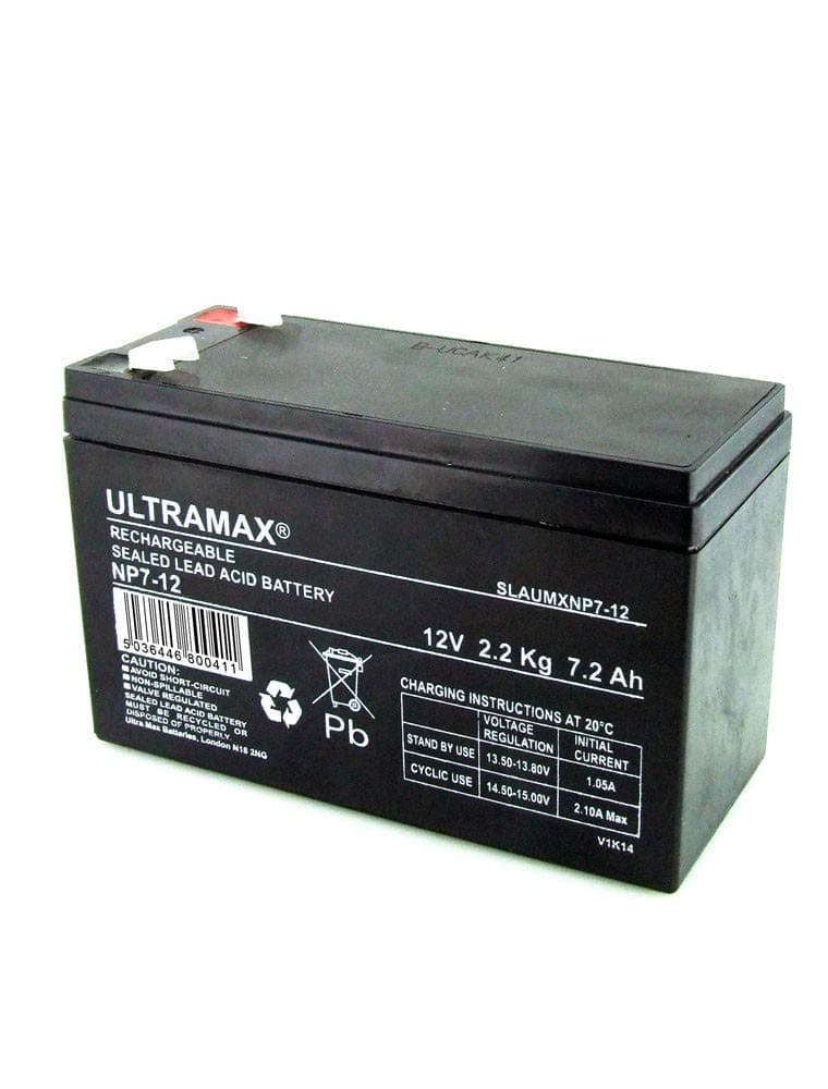 – Enduring 6-FM-7 6-FM-7.5 12V 7Ah Sealed Lead Acid Replacement ULTRAMAX Battery