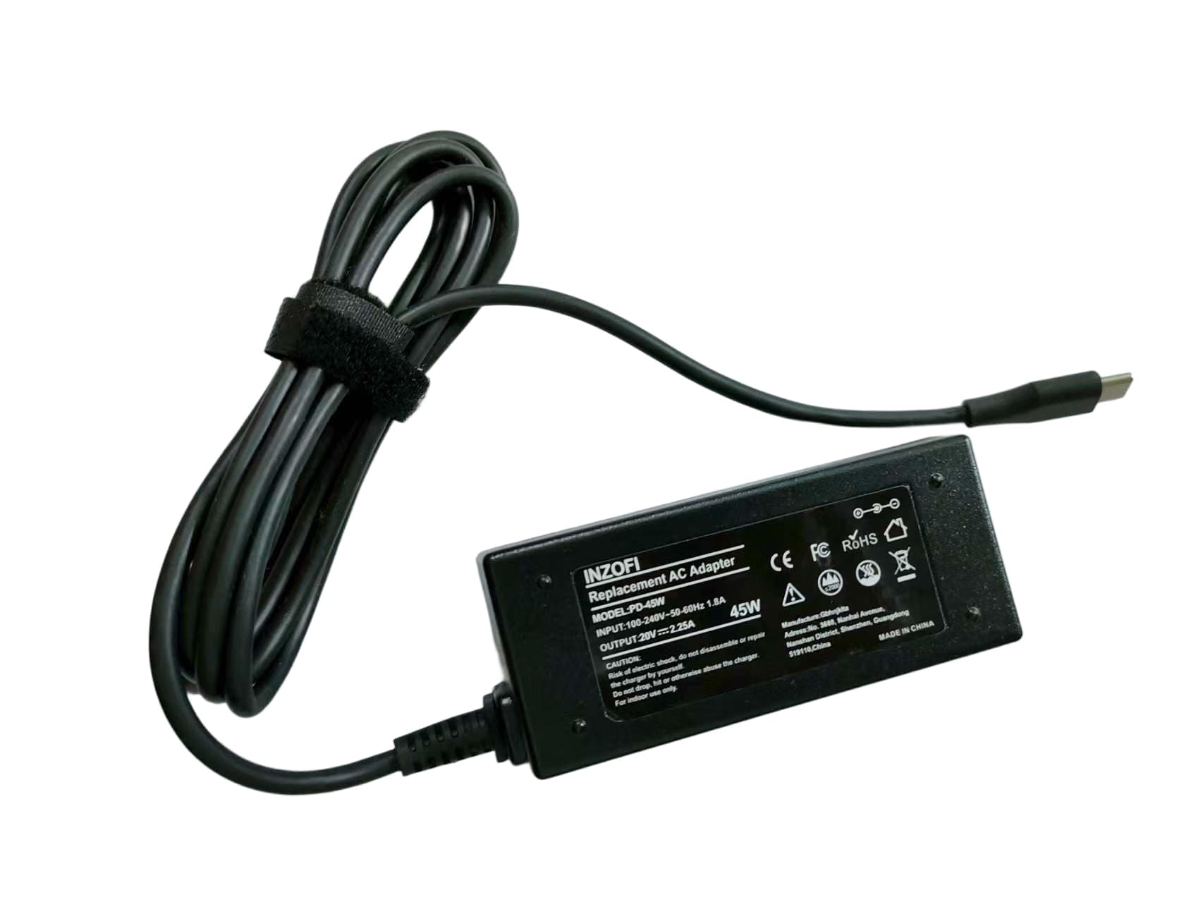 INZOFI 65W Octagon Tip PA-21 AC Adapter Battery Charger for Dell Inspiron 1318 1440 1530 1545 1546 1551 1557 1750;Dell XPS M1330;PP41L PA-21 Family,ADP-65AH,LA65NS2-00,PA-1650-02DW Laptop Power Cord