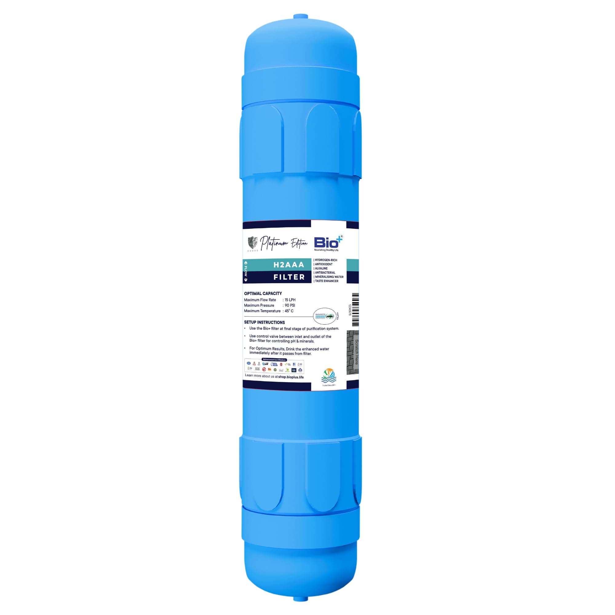 11" Alkaline and Mineral Water Filter Cartridge for Ro Water Purifier with antioxidant