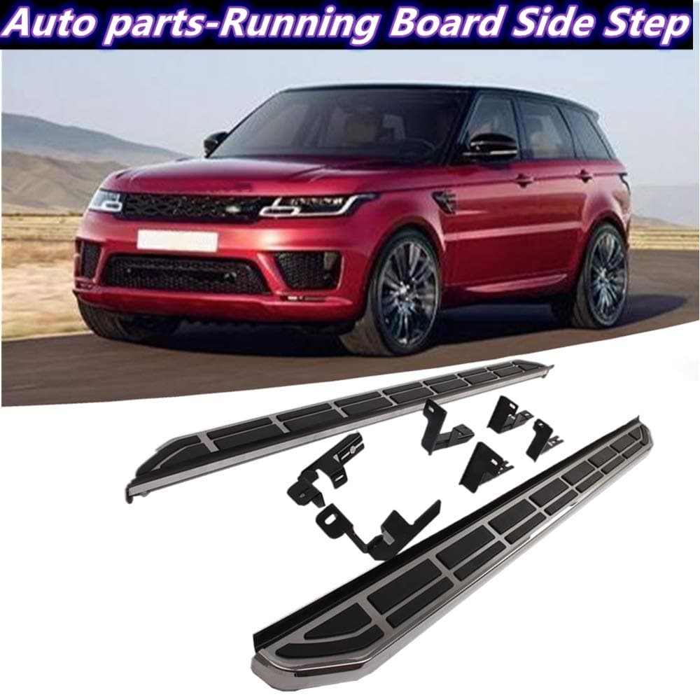 Auto Prich fits for Land Rover Range Rover Sport 2014 2015 2016 2017 2018 2019 Running Board Side Step Nerf bar Protector