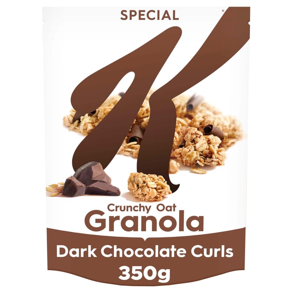 Special K Granola Dark Chocolate Curls 350g