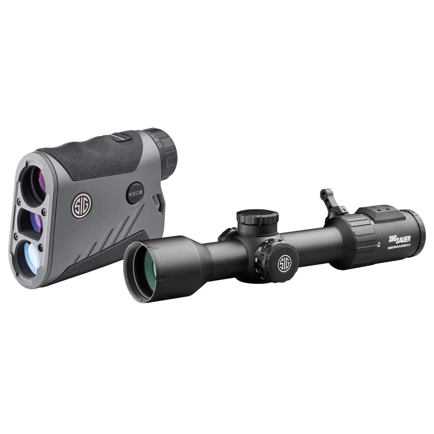 Sig Sauer BDX Combo Kit, KILO1600BDX Laser Rangefinder and SIERRA6BDX Riflescope, 2-12X40mm