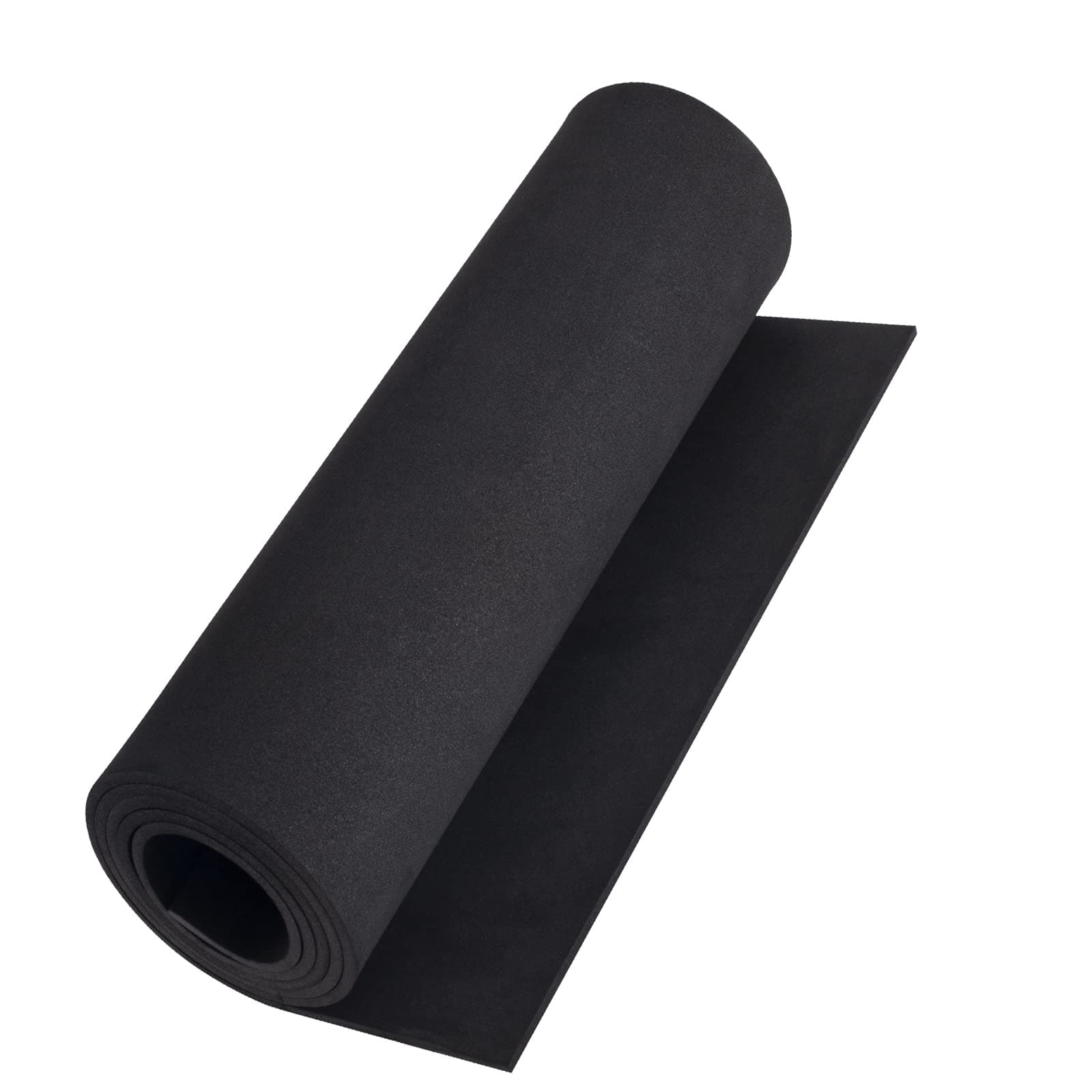 Black 2mm EVA Foam Roll, MEARCOOH 49''x13.5'' Premium Cosplay EVA Craft Foam Sheets, 1PCS Density 86kg/m3 for Cosplay Costume, Crafts, DIY Projects (Black 2mm)