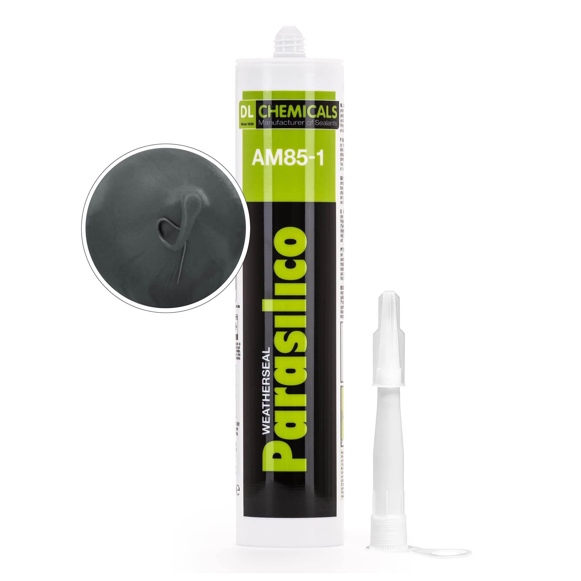 Parasilico AM85-1 Silicone Sealant RAL 7012 Basalt Grey 310ml