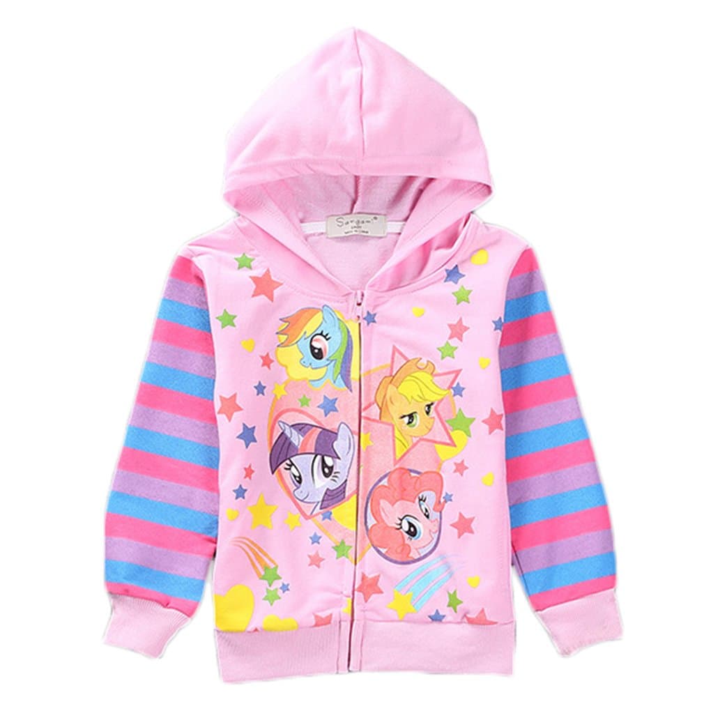 Girls' My Little Pony Graphic Hoodie Cotton Variety Patterns