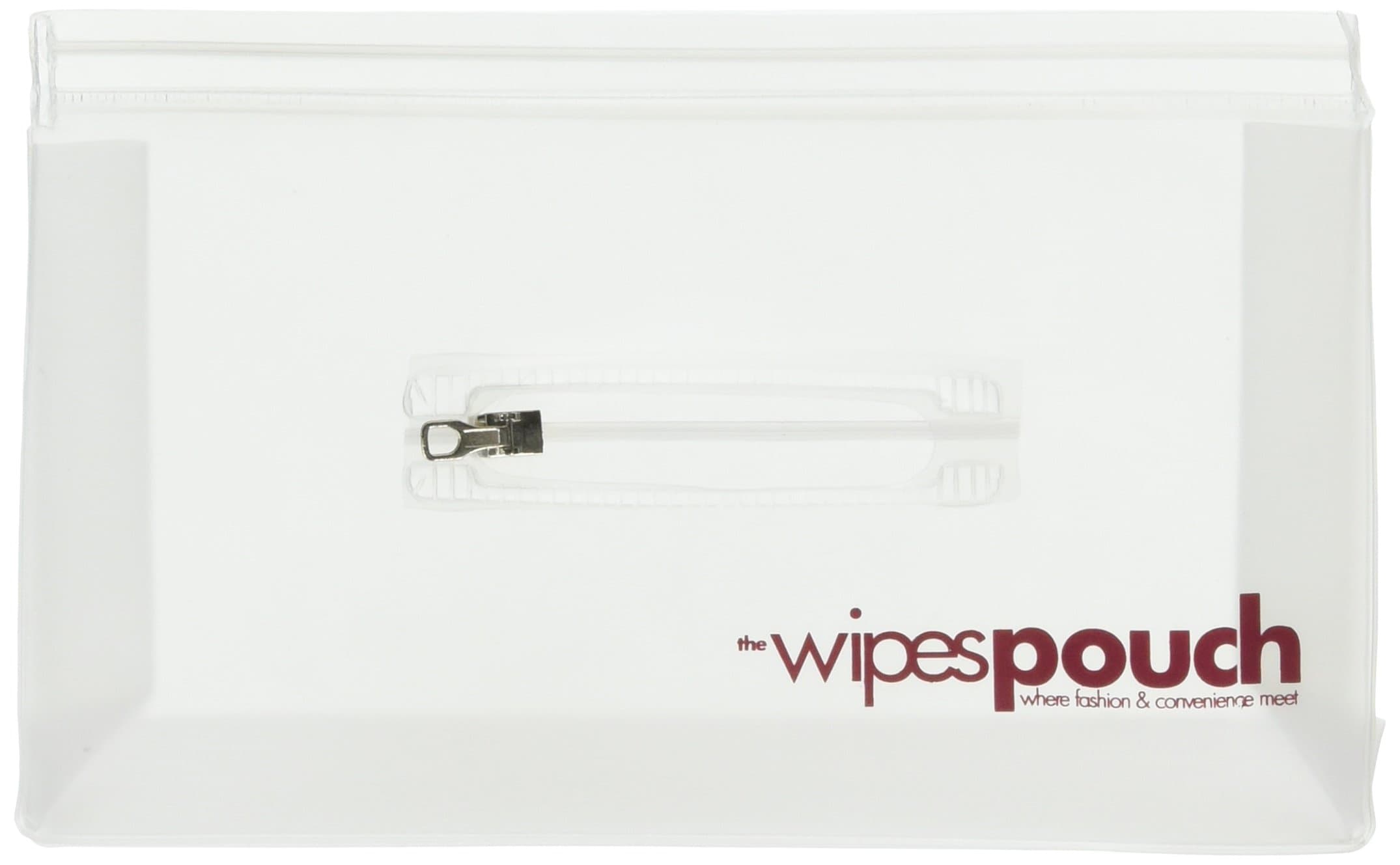 The Wipes Pouch 2.0 Travel Wipe Holder Dispenser (2-Pack) Improved Design