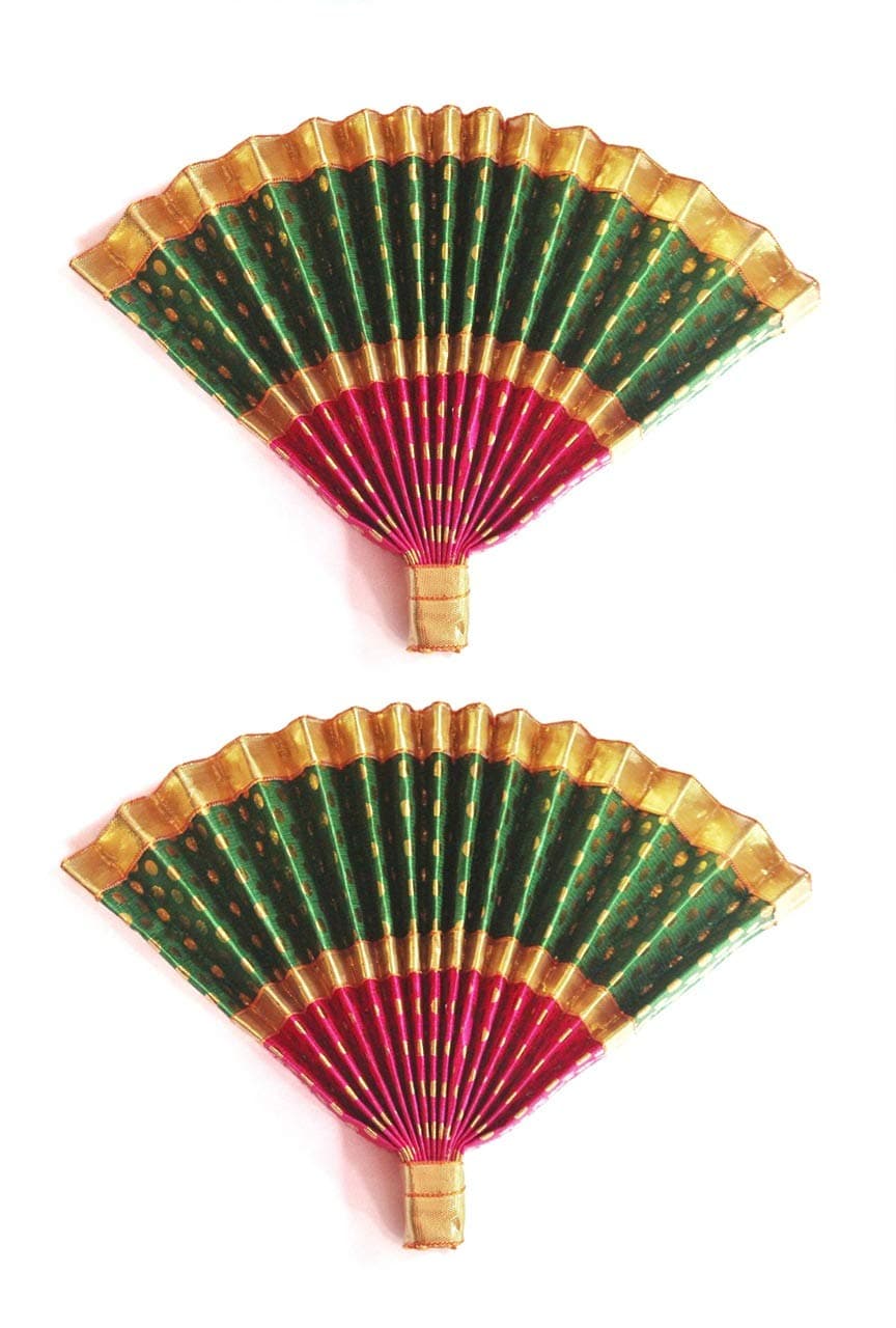 Thiru udayada (Set of 2) for Vishu, Thaalam, Pujas, Onam (7 inches Length), Multicolor