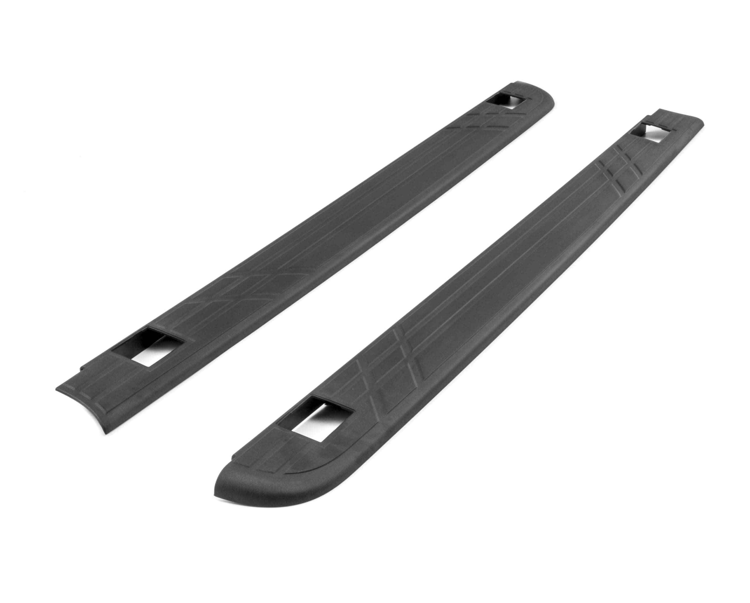 GM Accessories 17802473 Short Box Side Rail Protectors in Black (Pack of 2)
