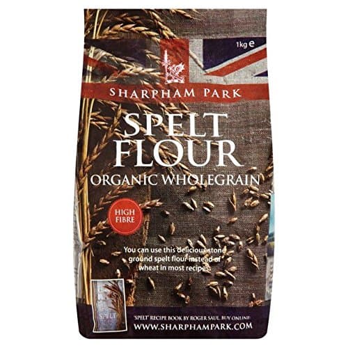 Sharpham Park Organic Wholegrain Spelt Flour - 1kg (2.2lbs)