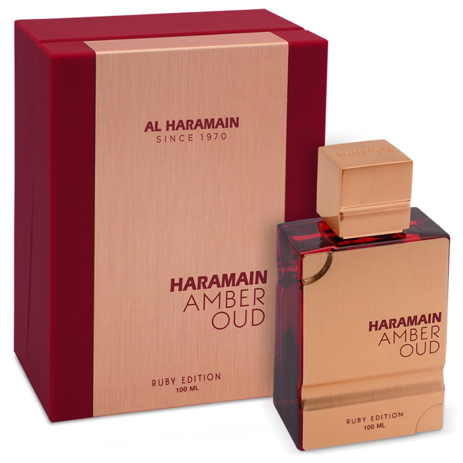 Amber Oud Ruby Edition - Arabic Perfume for Women and Men - Unisex Amber Perfume - Long Lasting Perfume - 100 ml