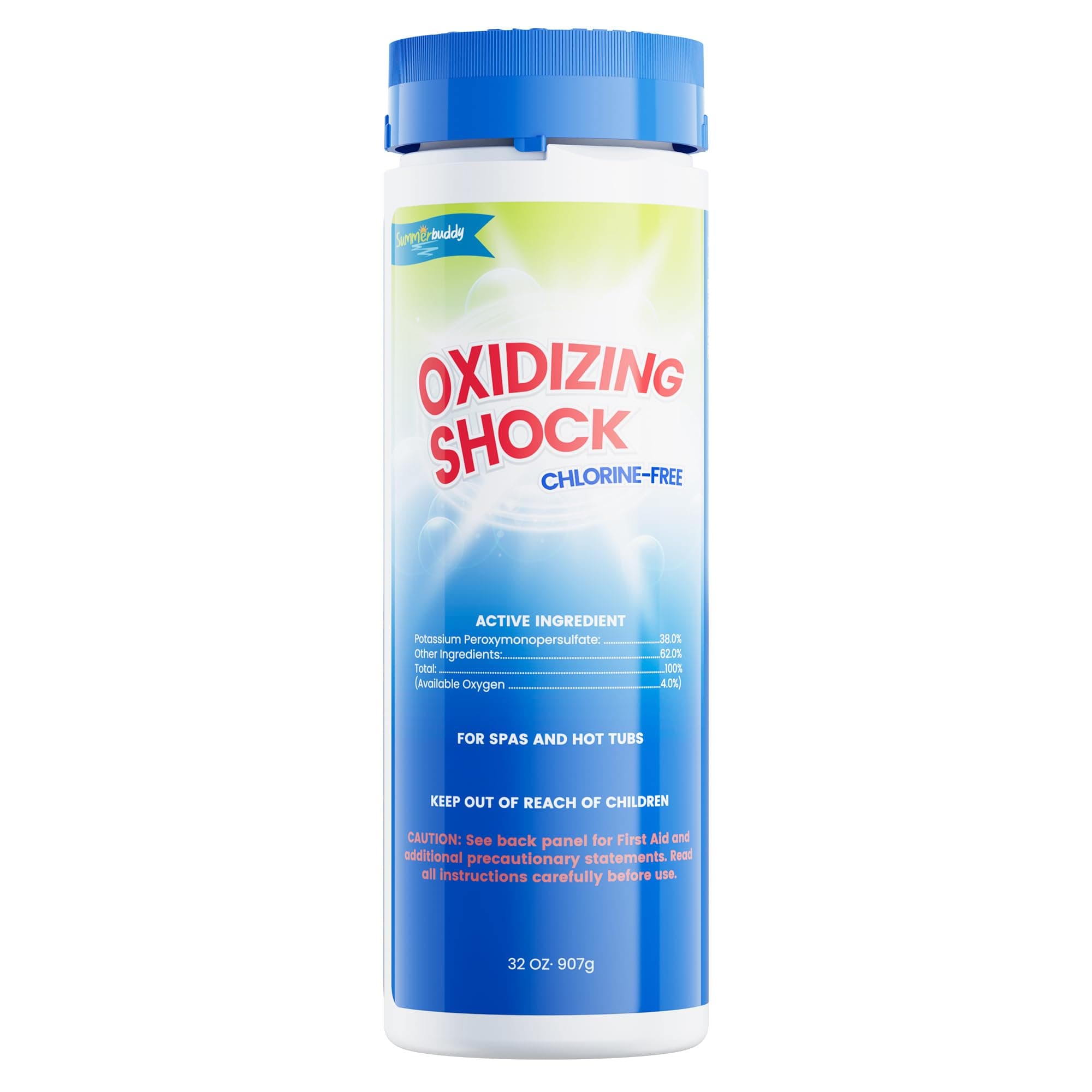 32 Oz Shock Oxidizer for Hot Tubs, Spa Chlorine-Free Shock Oxidizer, Suitable for All Spa & Hot Tubs Types