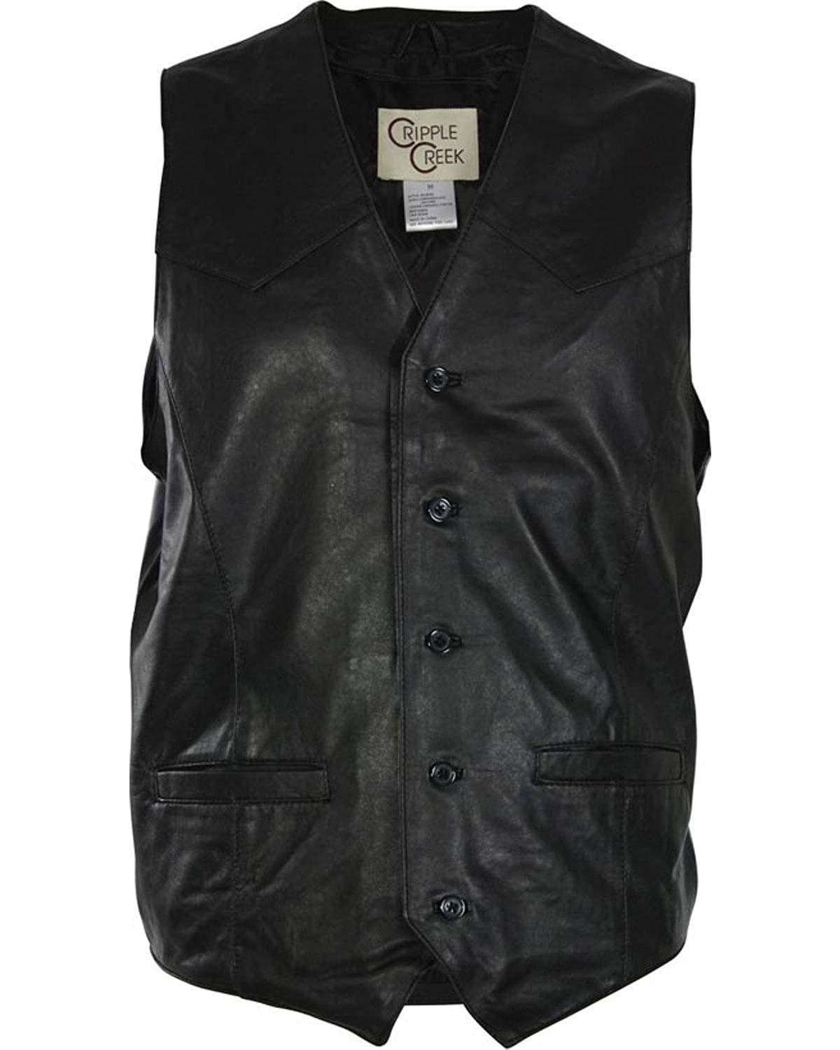 Cowboy Shop Men's Leather Vest
