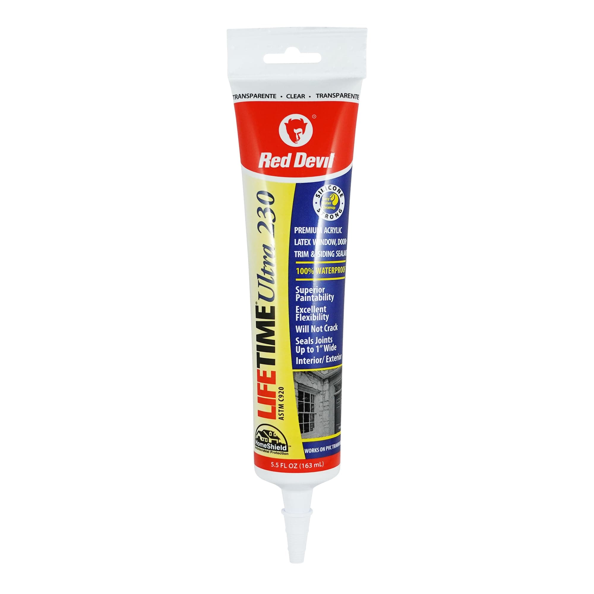 0705 Lifetime Ultra Premium Elastomeric Acrylic Latex Sealant, 5.5 oz., Clear, 1 Pack