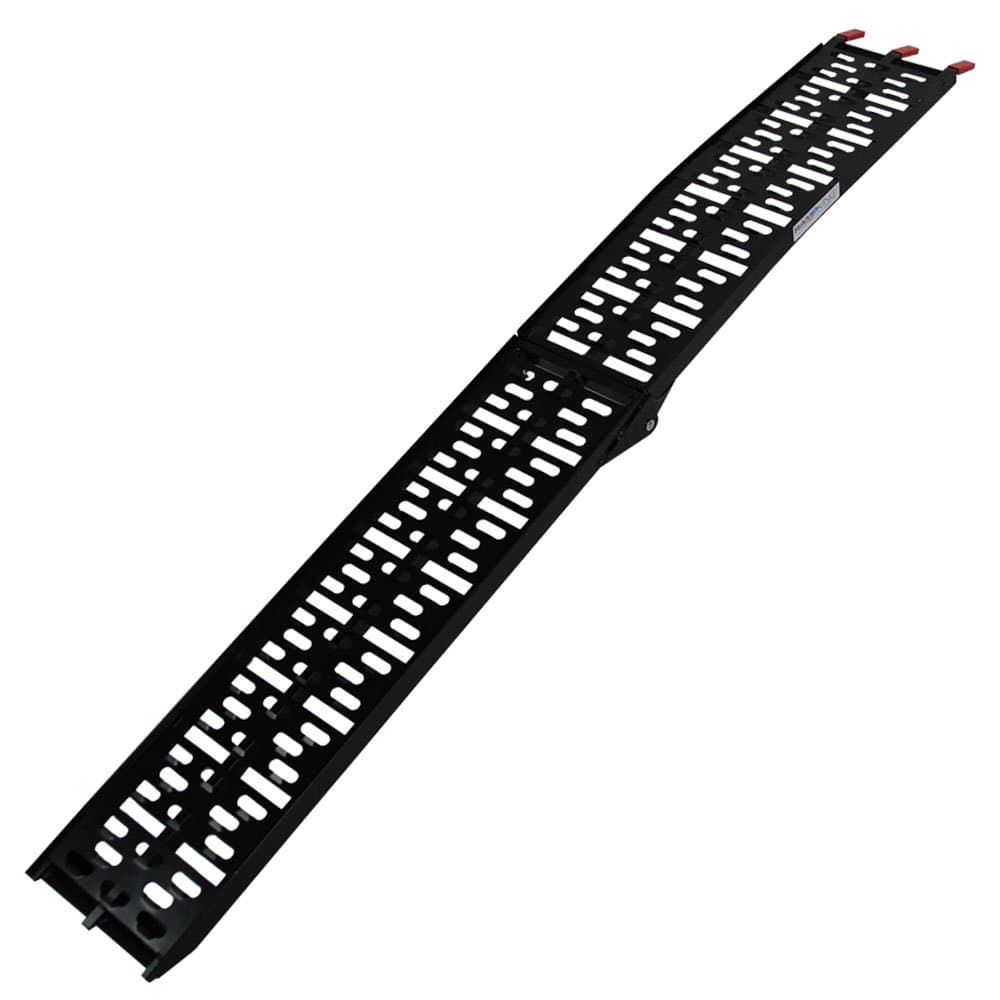 RAMP KING 7.5' Plated Aluminum Folding Ramp ELITE SERIES BLACK