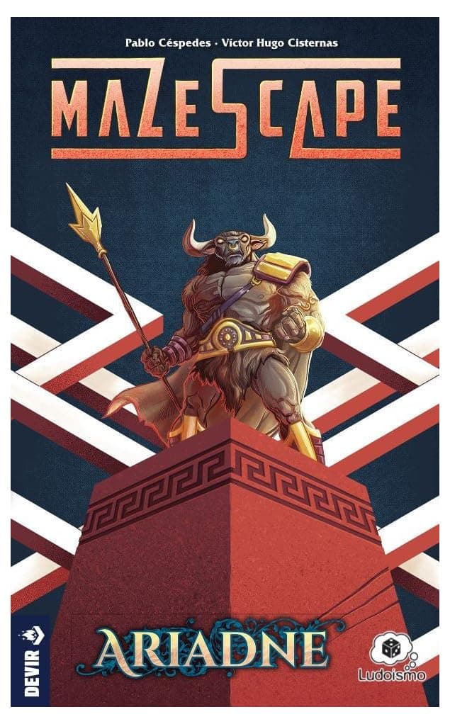 Thames and Kosmos | BGMAZEA | Mazescapes - Ariadne | 7 Different Mazes | 2 Player | Ages 8+